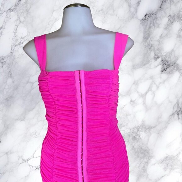 Michael Costello x REVOLVE Itzel Mini Dress in Pink - Picture 2 of 12